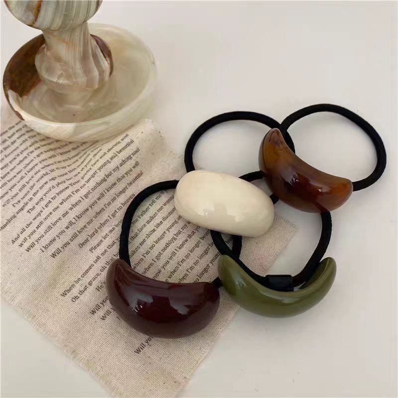 Natural Tones Oval Hair Tie