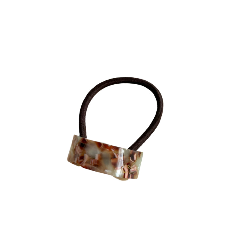 Curved Acetate Hair Elastic