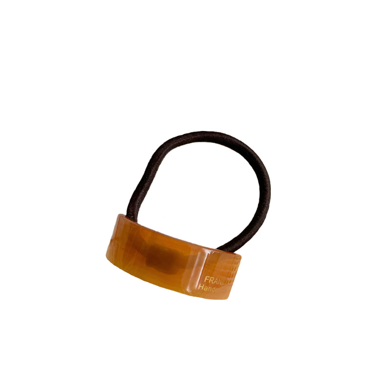 Curved Acetate Hair Elastic
