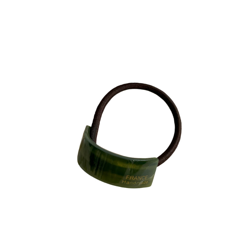 Curved Acetate Hair Elastic