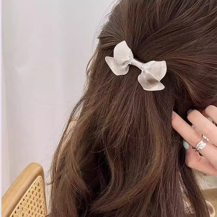 Metal Bow Hair Clip
