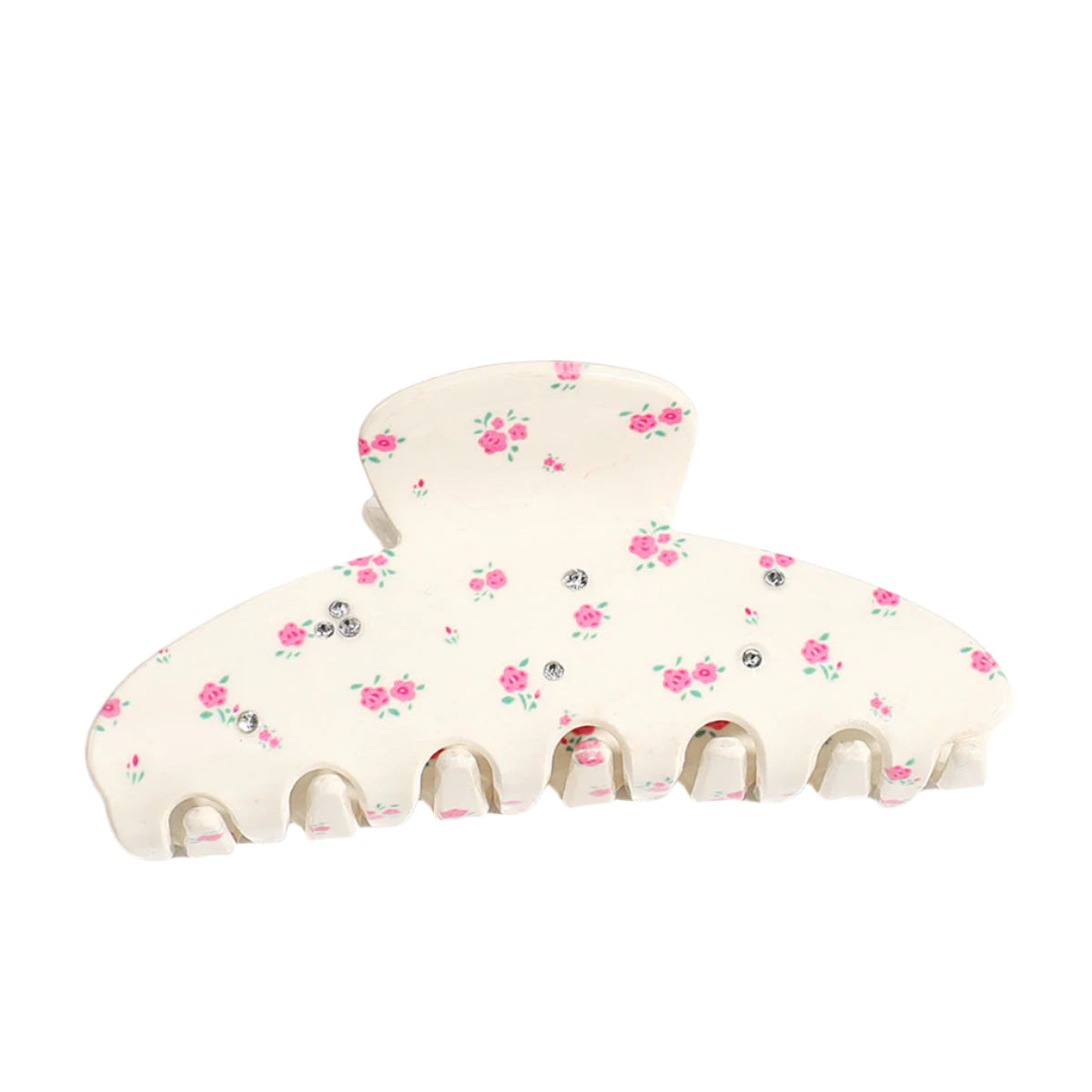 Spring Floral Hair Claw Clips