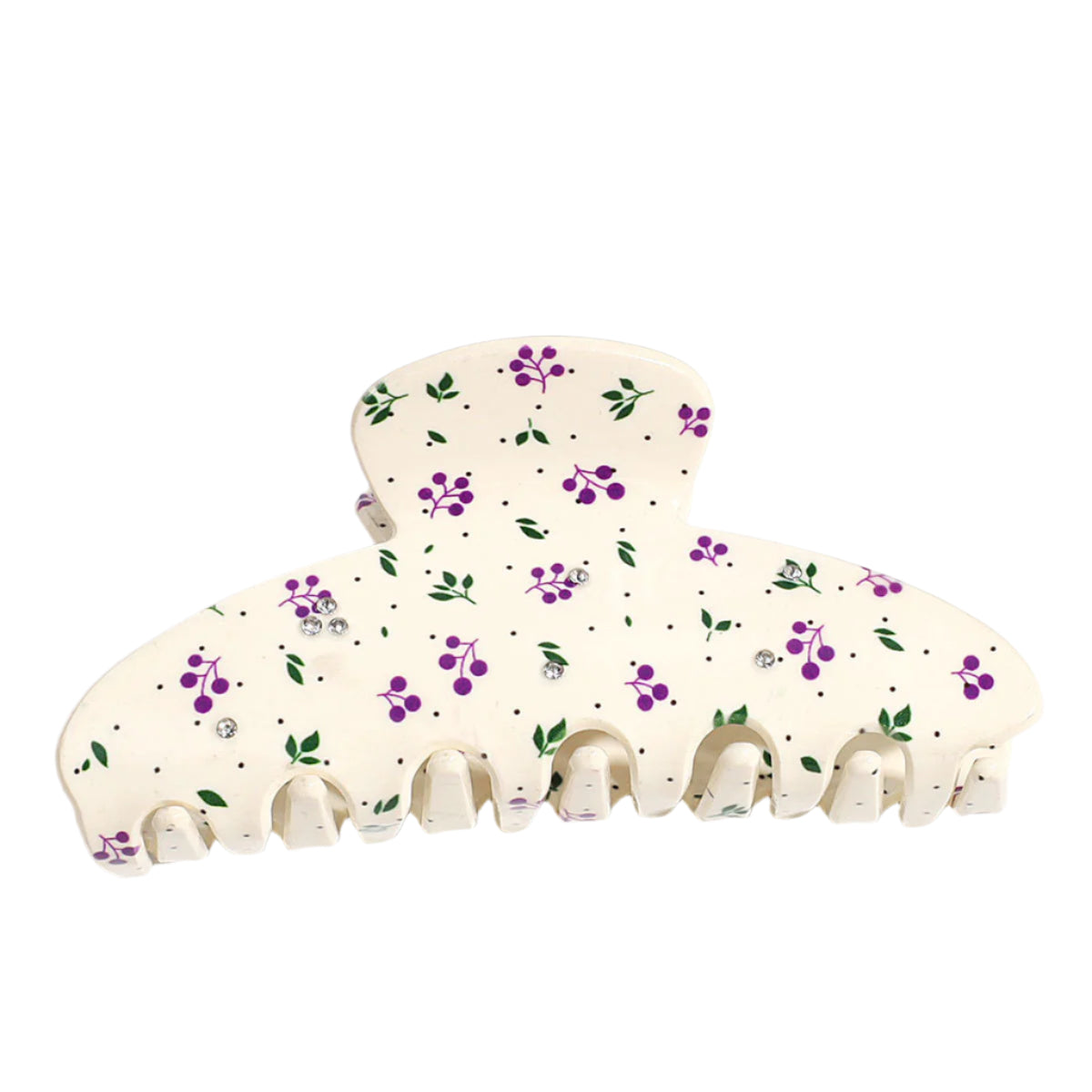 Spring Floral Hair Claw Clips