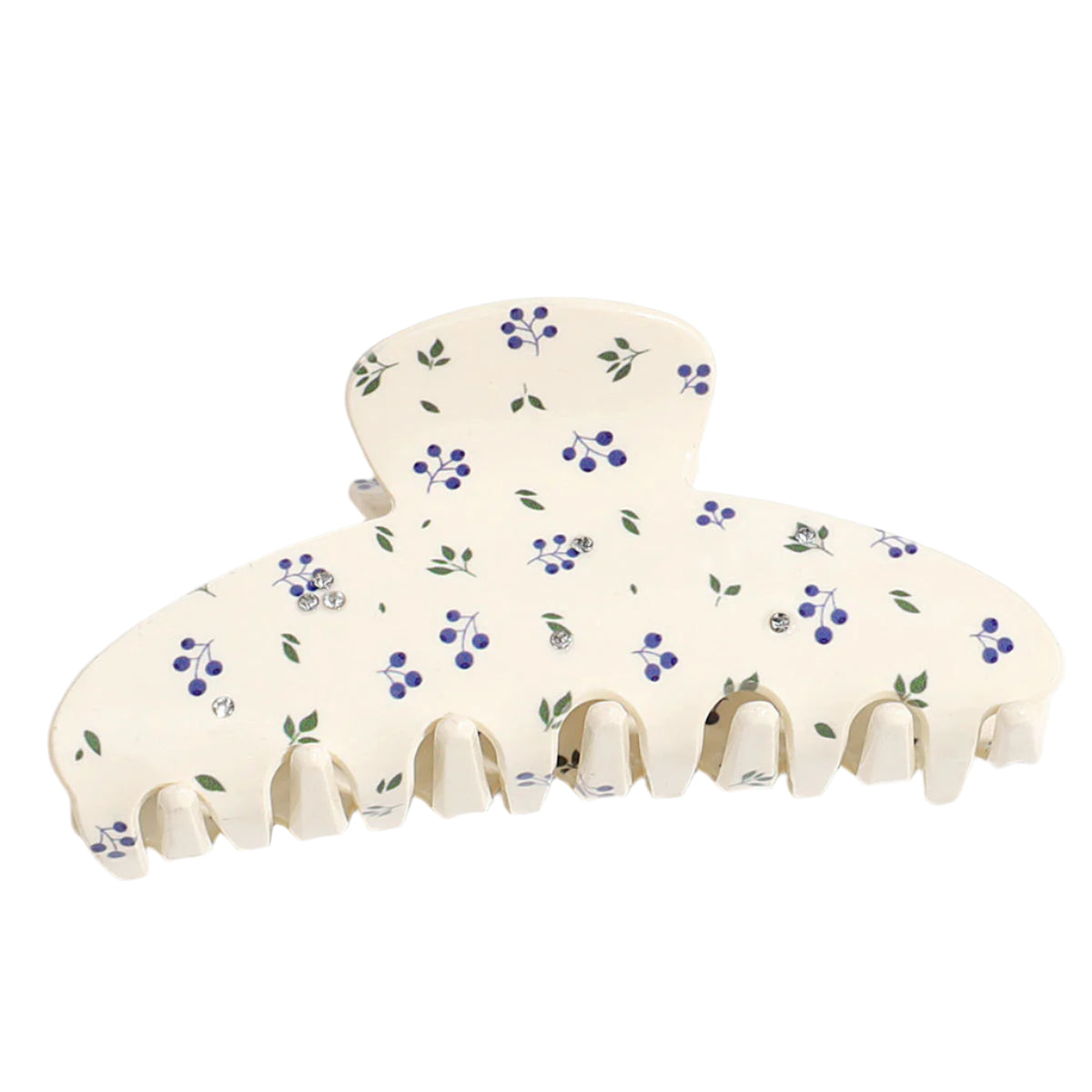 Spring Floral Hair Claw Clips