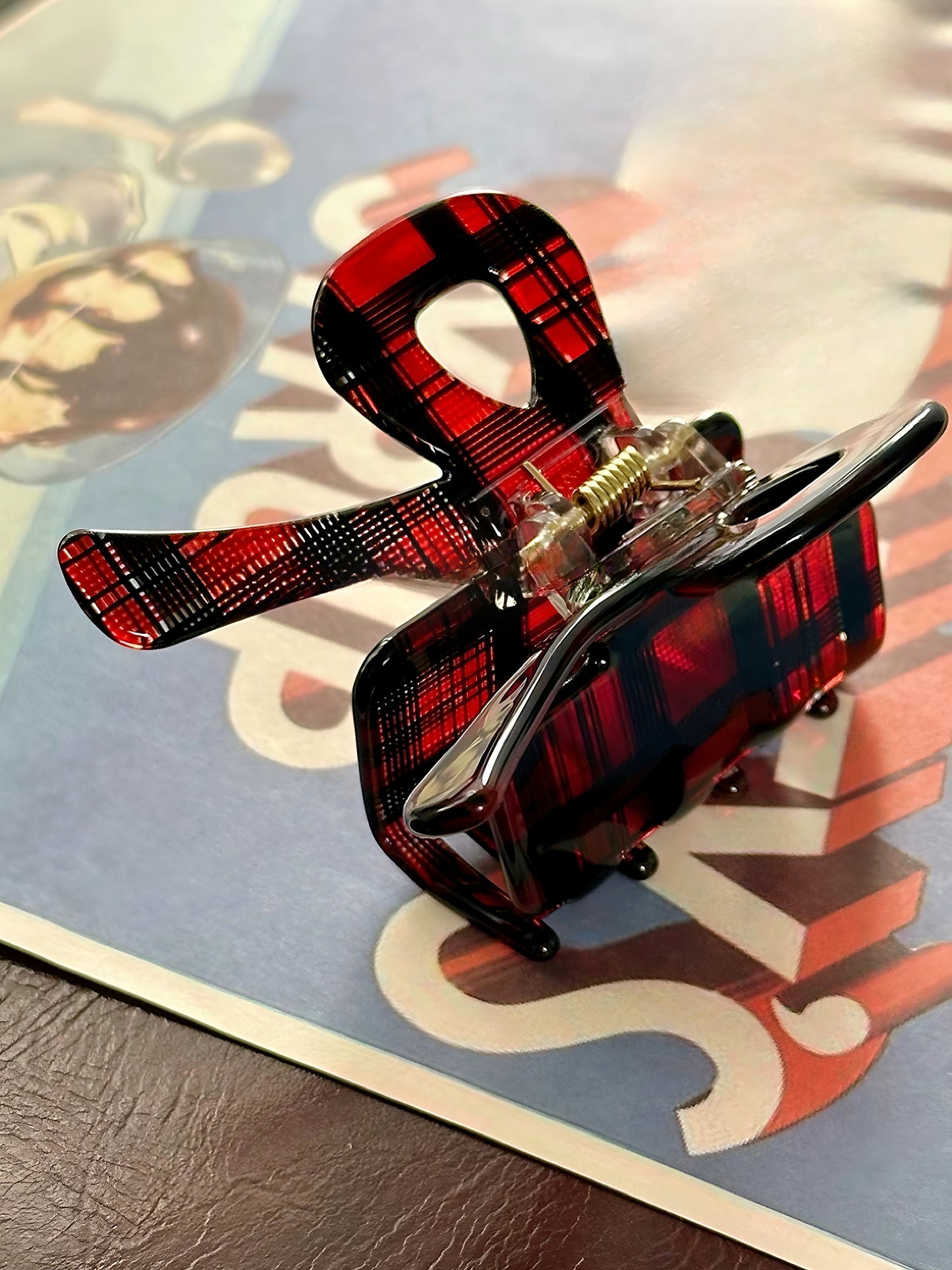 Bow Ribbon Hair Claw Clip