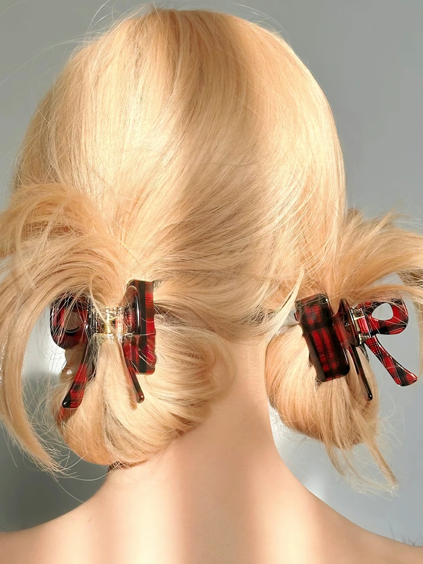 Bow Ribbon Hair Claw Clip