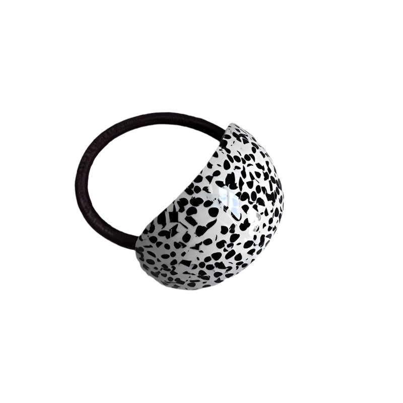 Oval Acetate Hair Tie