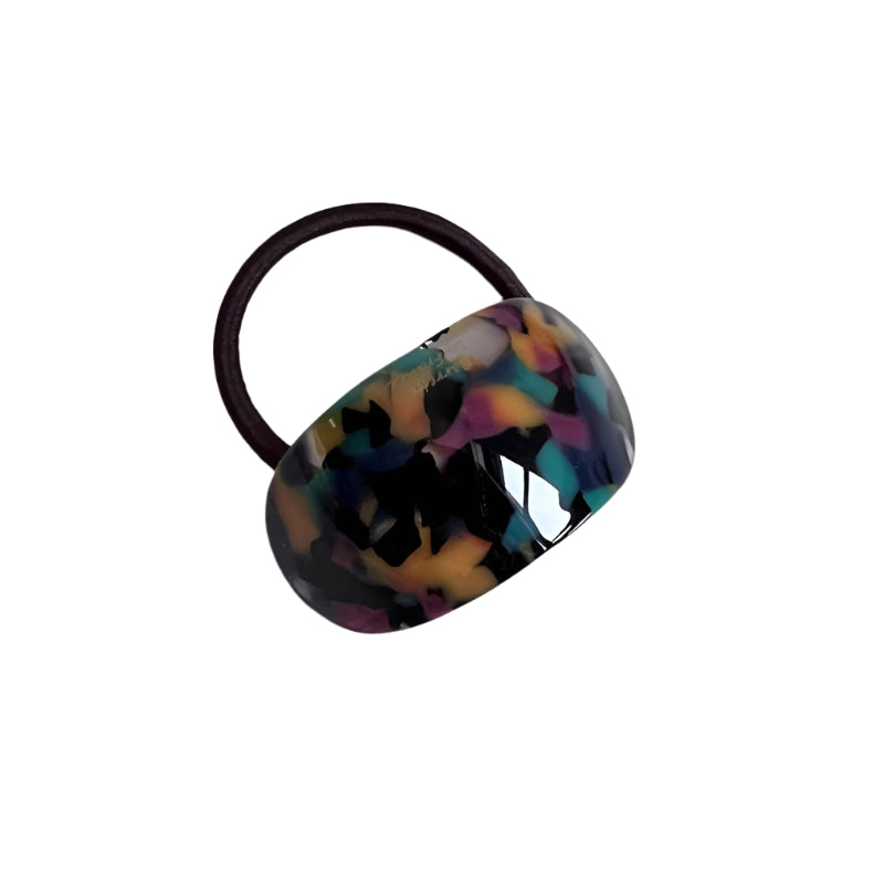 Oval Acetate Hair Tie