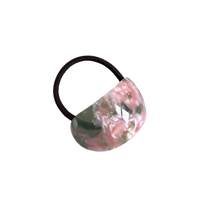 Oval Acetate Hair Tie