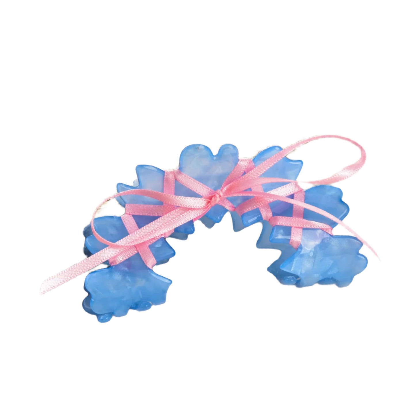 Ballet-Inspired Ribbon Tie Bow Hair Clip