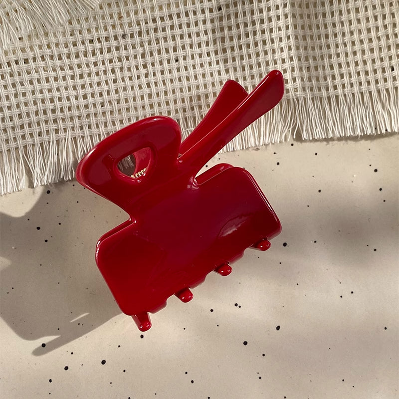 Bow Ribbon Hair Claw Clip