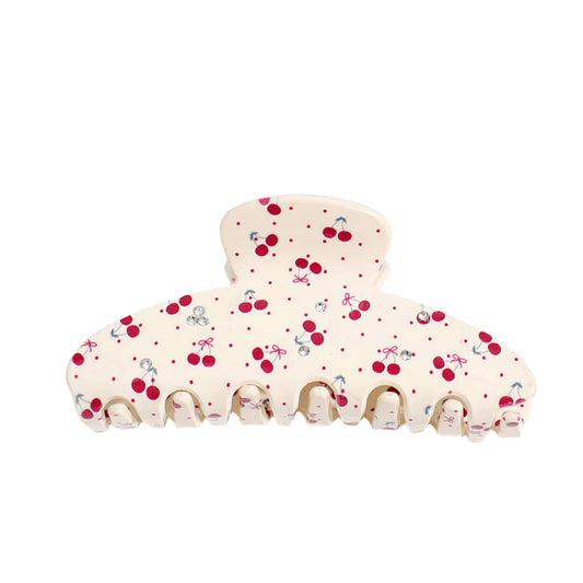 Spring Floral Hair Claw Clips
